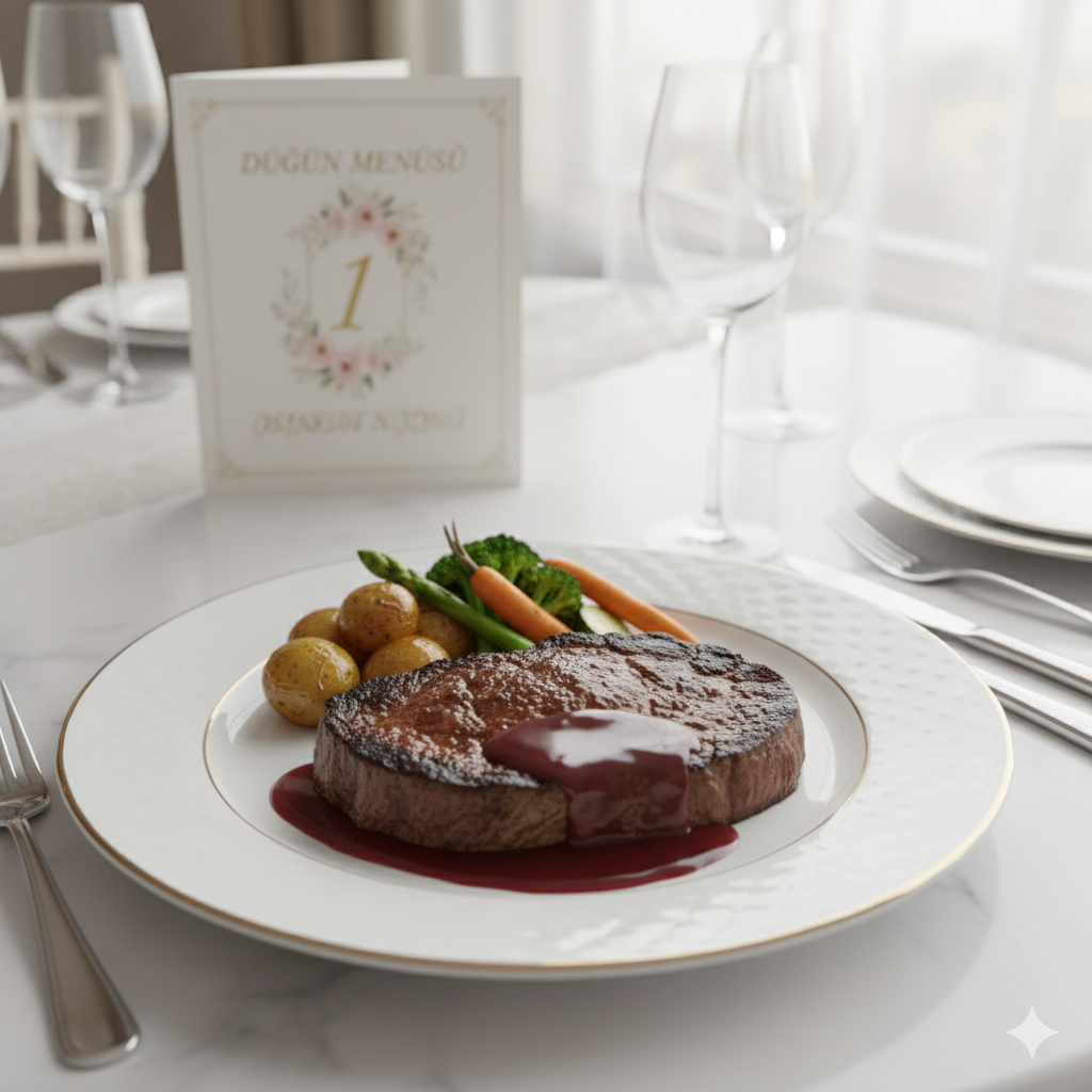 MENÜ 1 - Düğün Menüsü - 4