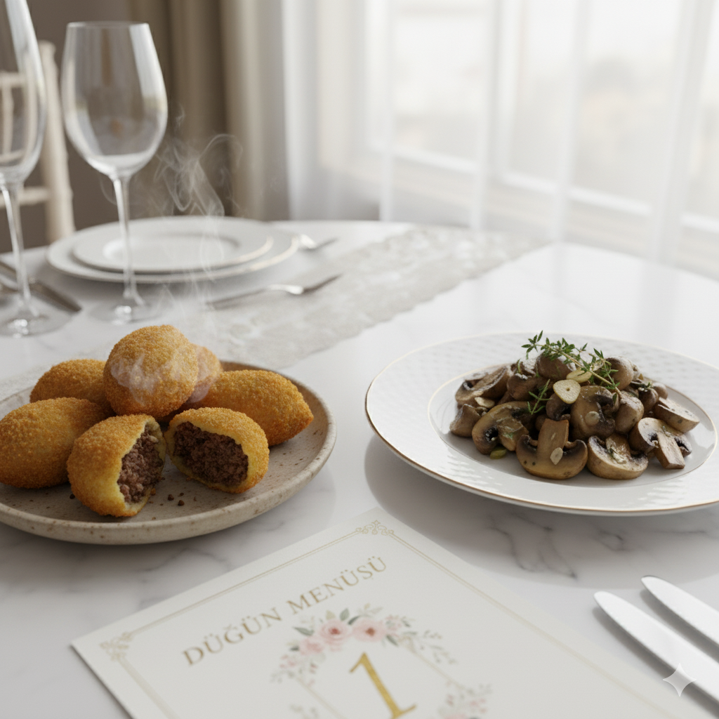 MENÜ 1 - Düğün Menüsü - 5